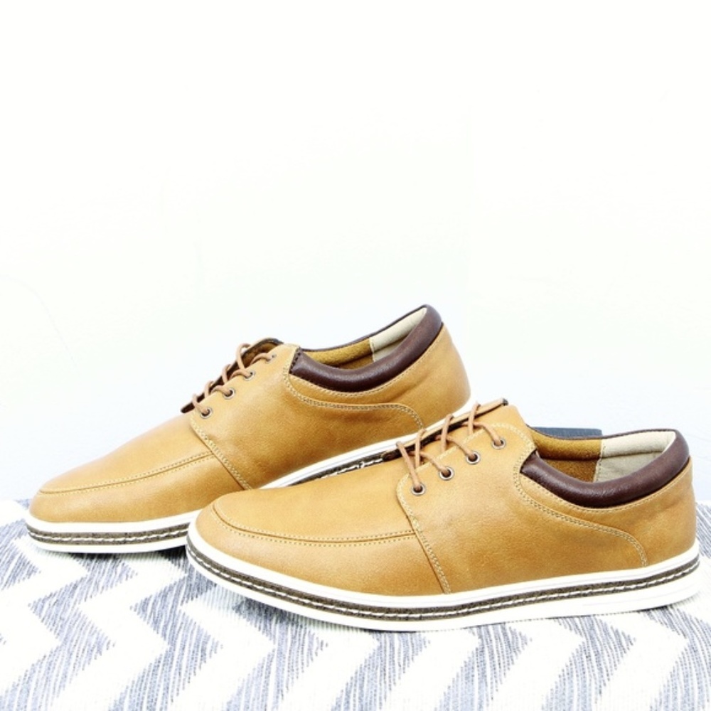 Mens "Klein" Tan Fashion Sneakers - Picture 5 of 8